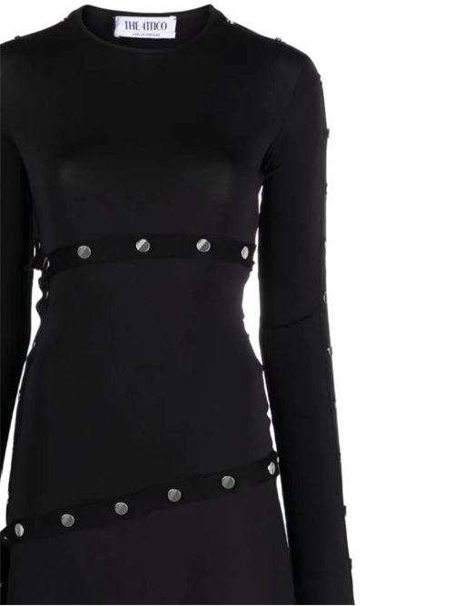 Studded asymmetric convertible dress THE ATTICO | 241WCA273A014100